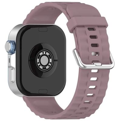 Urearmbånd for Huawei Watch Fit 4 / Fit 4 Pro / Fit 3 Silikon sportsarmbånd - Røykfarget Lilla
