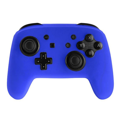 Nintendo Switch Pro Controller Silicone Case Anti Drop Handheld Game Console Shockproof Protective Cover - Blue
