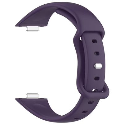 Erstatningsrem til Huawei Watch Fit 4 / 3 Silikoneurrem - Blomme