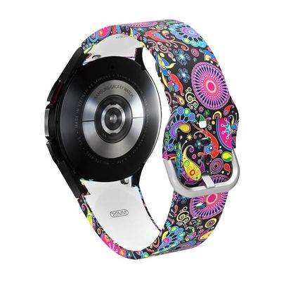 Samsung Galaxy Watch 4 stilfuldt mønster silikone urrem - Vandmand