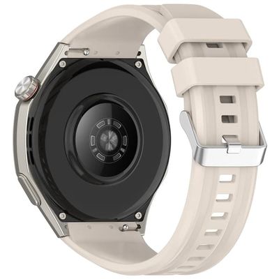 Huawei Watch GT 6 Pro 46 mm armbånd - mykt silikonarmbånd med fjærstenger for hurtigutløsning - Stjernelys