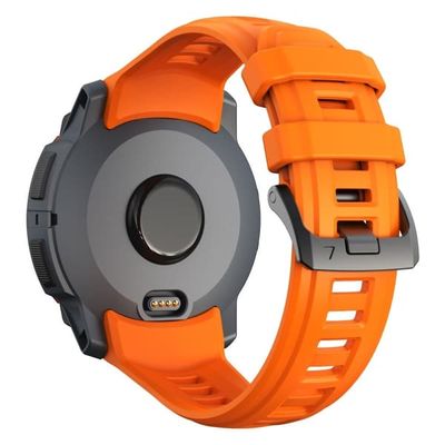 Garmin Instinct 3 AMOLED 45 mm / Instinct 3 Solar 45 mm smartklockarmband Andningsbart sportarmband i silikon - Orange