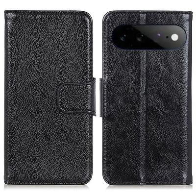 Neptune Google Pixel 11 Pro XL flip-etui i lær - Svart