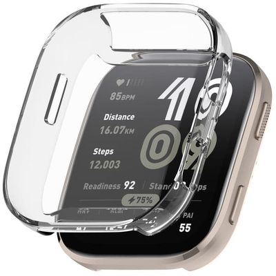 Huami Amazfit Bip 6 (A2435) Fleksibelt urhus med fuld dækning og gennemsigtigt beskyttelsescover