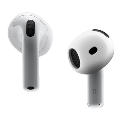 AirPods 4 öronsnäckor halkskydd silikonskydd Bluetooth hörlurar hörselkåpor öronproppar - Transparent
