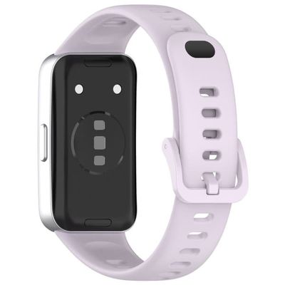 Huawei Band 10 / 10 NFC / 9 / 9 NFC / 8 / 8 NFC Erstatningsrem i silikone til smartwatch - Lyselilla
