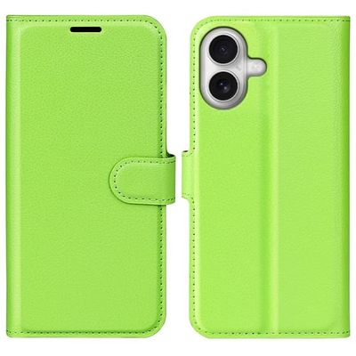 Klassisk iPhone 17 flip etui - Grøn