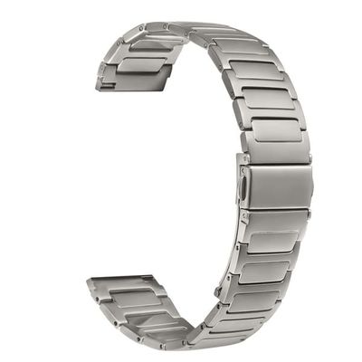 Garmin Venu 3 Watch Band Adjustable Titanium Color Stainless Steel Metal Watch Strap