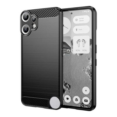 Carbon Flex Nothing CMF Phone 2 Pro deksel - Svart