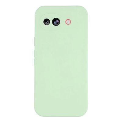 Mikrofiberforet blødt gummi Google Pixel 10a cover - Matcha-Grøn