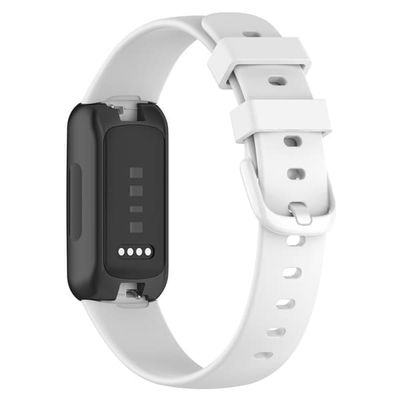 Fitbit Inspire 3 Silikone urremme Blød udskiftningsrem, str: S - Hvid