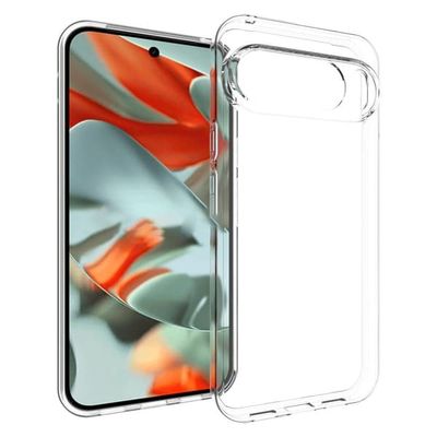 Google Pixel 10 Pro XL gjennomsiktig telefonveske med vannmerkebestandig, fleksibelt bakdeksel