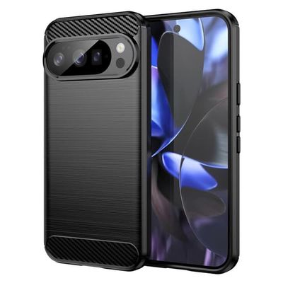 Carbon Flex Google Pixel 10 Pro / Google Pixel 10 deksel - Svart