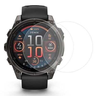 2Pcs Garmin Fenix 8 51mm Watch Skærmbeskytter Clear TPU Film