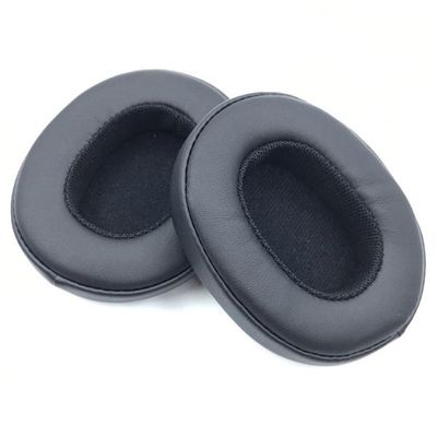 1 par udskiftningsørepuder Skullcandy Hesh 3 Wireless / Crusher 3.0 Protein Leather Ear Pads Ørepuder - Sort