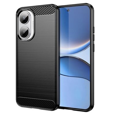 Carbon Flex Xiaomi Poco F7 5G / Xiaomi Redmi Turbo 4 Pro 5G deksel - Svart