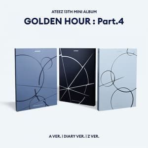 Ateez - Golden Hour : Part 4 (Tilfeldig versjon) (CD)