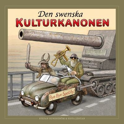Stefan Sundström & Sista Jäntan - Den Svenska Kulturkanonen (Green/Black Vinyl LP) (LP)