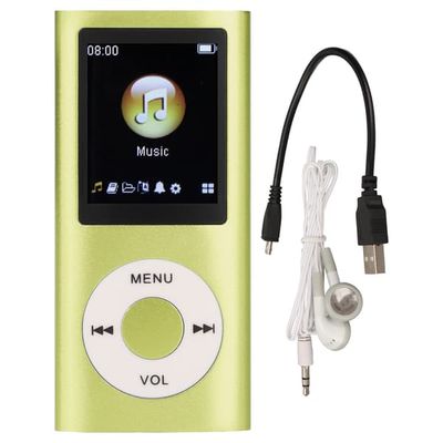 MP3-spelare Snygg Multifunktionell Förlustfri Ljud Smal 1,8 tums LCD-skärm Bärbar MP3-musikspelare