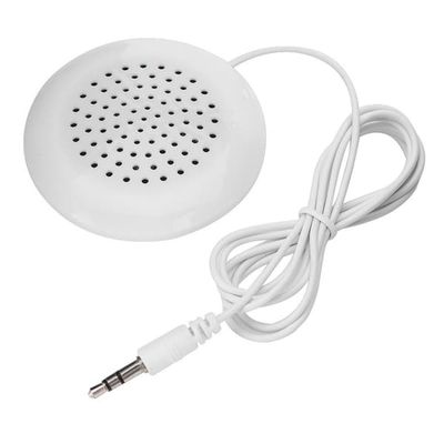 Ny DIY Pudebetrukket Højttaler 3.5mm Mini Stereo Højttaler til MP3 Telefon Bærbar CD