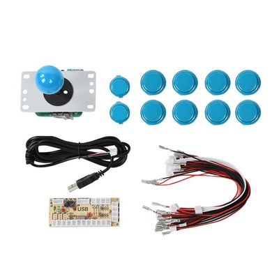 CY-822A DIY Arkadespilsknap og Joystick Enkelt Rocker Sæt til Raspberry Pi PC Spillemaskine Blå