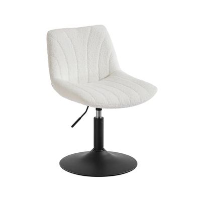 Sminkkrakk, 46,5x43x65,5-77,5 cm, Hvit, Justerbar