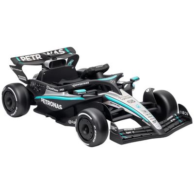 12 V Elektrisk Go-Kart Mercedes-AMG PETRONAS F1 för Barn, Litiumbatteri, 2 Motorer, Mjuk Start