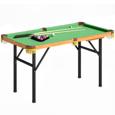 Billardbord Foldbart 120x63x73,5 cm Grøn Træ