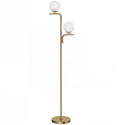 LED-golvlampa 33x28x170 cm guld