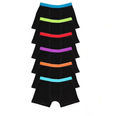 Keanu Boys Cotton Blend Boxer Shorts (Pack of 6)
