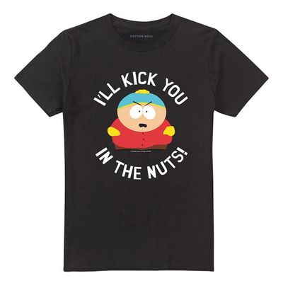 South Park Unisex Adult I´ll Kick You In The Nuts! T-Shirt