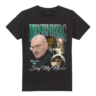 Breaking Bad Unisex Adult Homage Heisenberg T-Shirt
