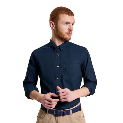 Ben Sherman Mens Signature Oxford Long-Sleeved Shirt