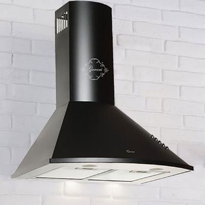 Fläktkåpa 60 cm Gurari Väggmonterad Fläkt GCH 046 BL 6 Svart 1000m³/h Lyx tillverkad av Gurari • Utsugning & Återvinning