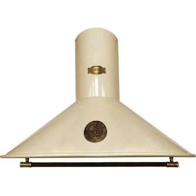 Retro köksfläkt Kaiser A 9423 ElfBE Väggfläkt 90 cm elfenben • 910 m³/h • 3 hastigheter • Belle Epoque • Antik Guld