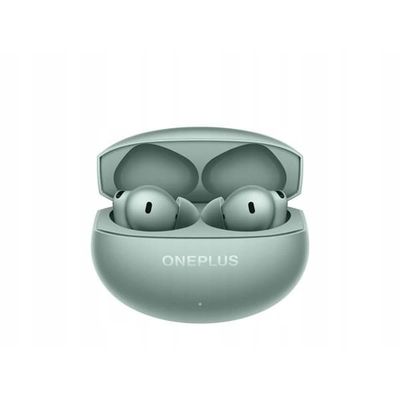 Bluetooth-hörlurar - ONEPLUS - Buds 4 - Brusreducering 55 dB - Batteritid 45 timmar - Metalgrön