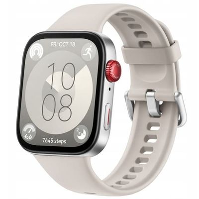 Smartwatch - Huawei - Watch Fit 3 - AMOLED-skärm 1,82" - Batteritid 10 dagar - Vit