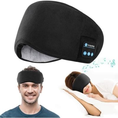 Søvnmaske - Bluetooth-hodetelefoner - Ultramyke - For sport - For reiser - Unisex