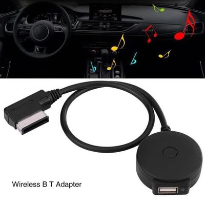 AMI MDI Bluetooth-biladapter för Audi - YES - Svart - cigarettändaruttag