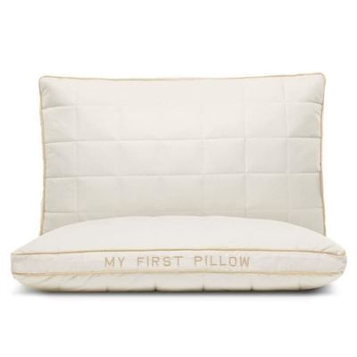 MIN FØRSTE PUDER - Justerbar pude til baby og barn - 40 x 60 cm - Justerbar tykkelse og fasthed - Bomuld og bambusfibre