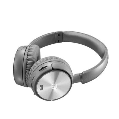 Bluetooth-hörlurar Micro Tuner FM Micro-SD Comfort Trix Swissten Silver Grå