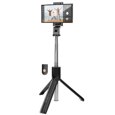 Selfie-pinne - Maxlife - Bluetooth - Inbyggd stativ - Förlängning 69 cm