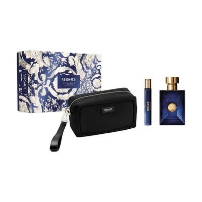 Versace Dylan Blue Pour Homme Edt 100ml Toalettmappe Gavesett