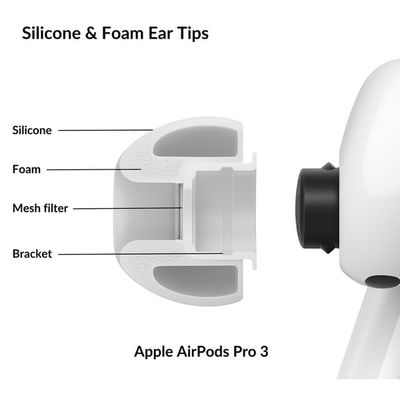 Silicone Ear Tips - AirPods Pro 3 - Large
