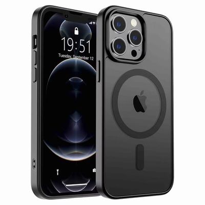 iPhone 12 Pro Max – Matt Svart MagSafe Deksel