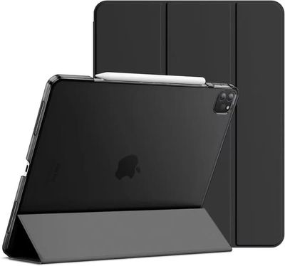 iPad Pro 12.9 Vikbart Deksel – Stilren Beskyttelse med Smart Stativfunksjon