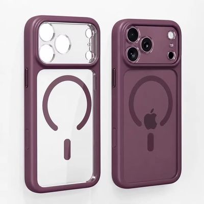 iPhone 18 Pro MagSafe Deksel – Slankt, Støtsikkert & Kamerabeskyttelse (Burgundy)