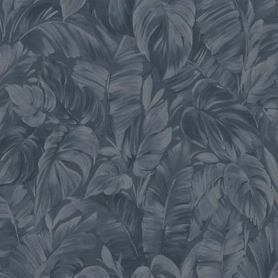 Tapet non-woven 10416-08 tapet blommor floral 0,53 x 10,05 m Erismann Play of light blå