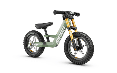 BERG Løbecykel Biky Cross Grøn Handbrake, 2,5 år og opefter, med Håndbremse