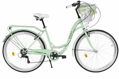 Damecykel Davi Emma 7 gear, 28", 160-185 cm, Grøn
